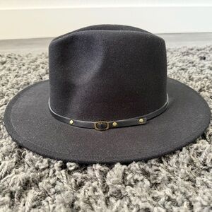 Classic Black Fedora Hat